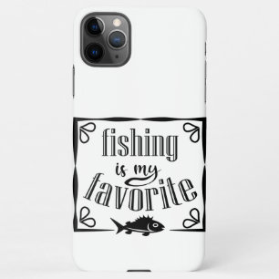 Funda Para iPhone 11Pro Max La pesca es mi cita favorita