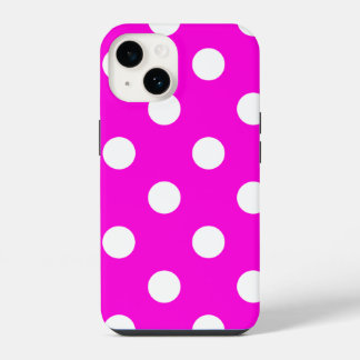 Funda Para iPhone 14 La polka hace magenta #FF00DC