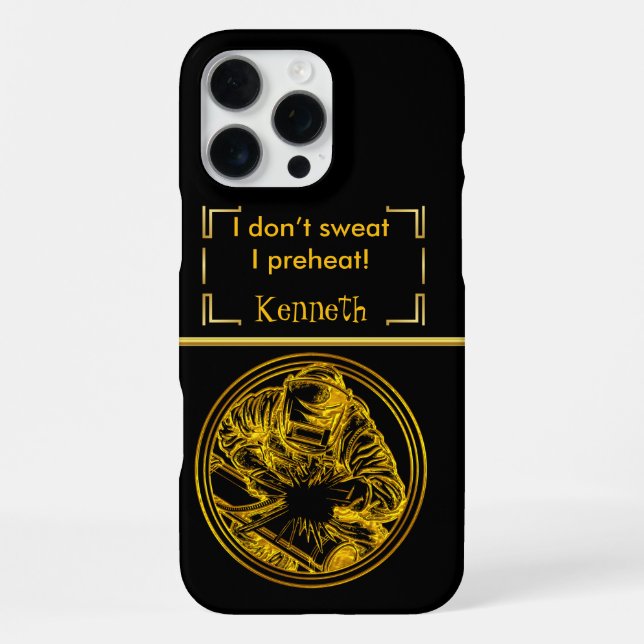 Funda Para iPhone La precisión del soldador (Reverso )