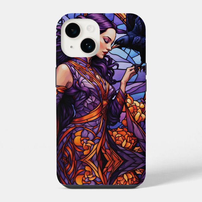 Funda Para iPhone La Princesa y el Raven (Reverso )