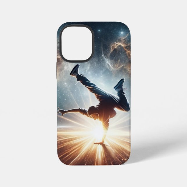 Funda Para iPhone La ruptura se encuentra con el universo (Reverso )