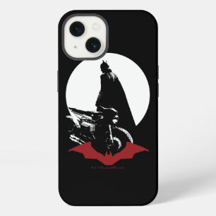 La silueta de la motocicleta de Batman