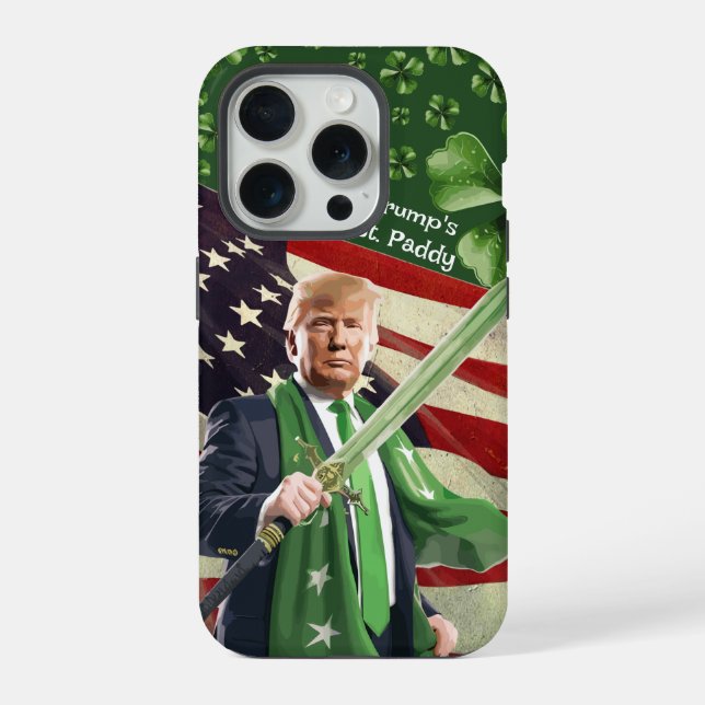 Funda Para iPhone La St. Paddy de Trump (Reverso )