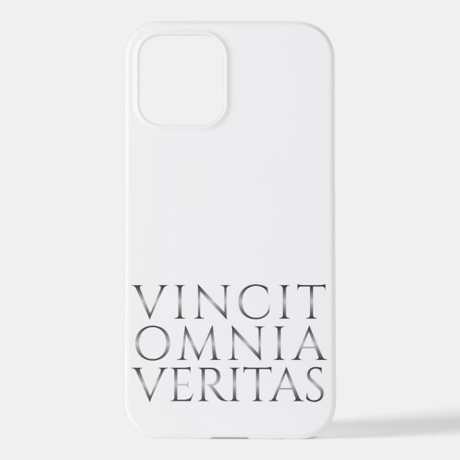 FUNDA PARA iPhone LA VERDAD VENCE A TODO (Reverso )