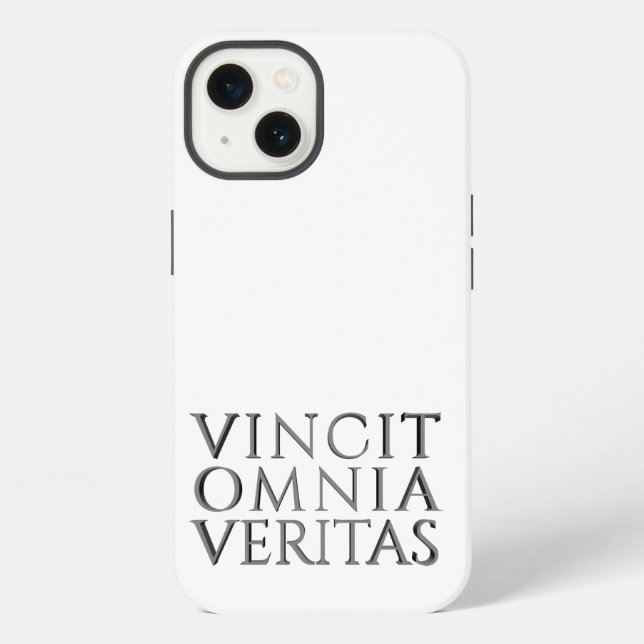 FUNDA PARA iPhone LA VERDAD VENCE A TODO (Reverso )