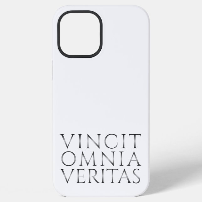 FUNDA PARA iPhone LA VERDAD VENCE A TODO (Reverso )