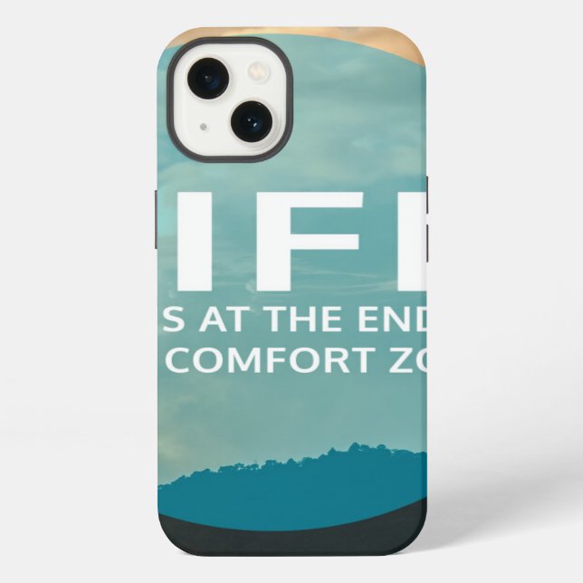 Funda Para iPhone La vida comienza (Reverso )
