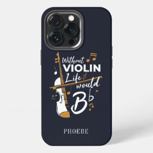 Funda Para iPhone 13 Pro La vida de violinista sin violín sería si bemol ad