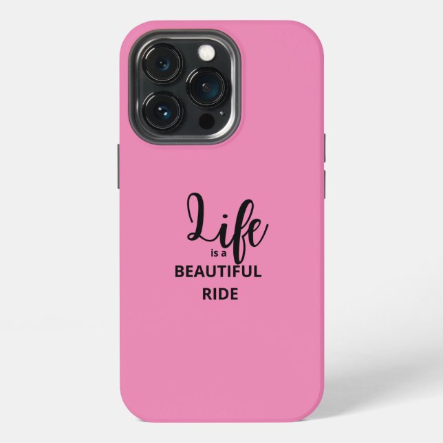 Funda Para iPhone La vida es bella (Reverso )