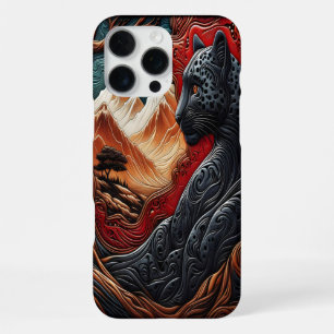 Funda Para iPhone 16 Pro Max La vigilancia del leopardo: La belleza de la natur