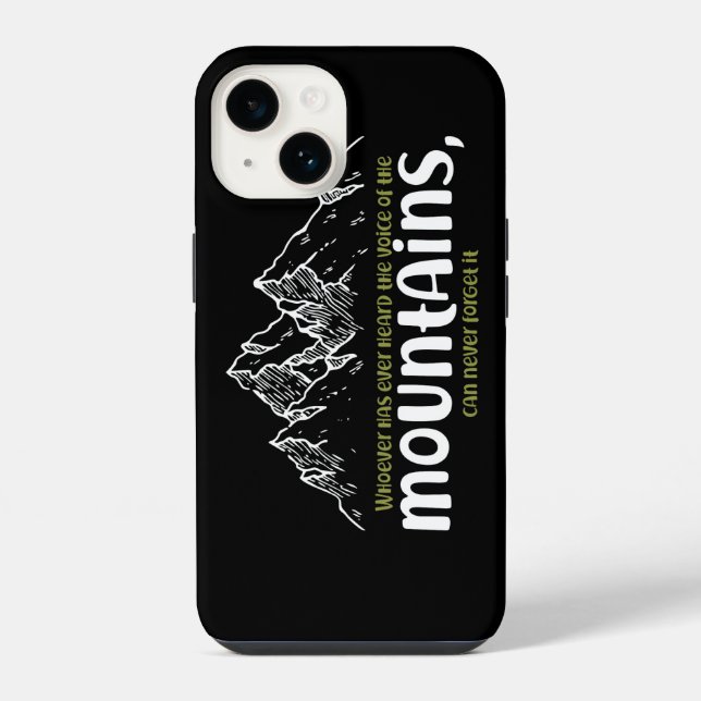 Funda Para iPhone La Voz de las Montañas (Reverso )