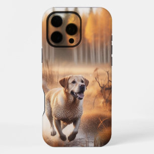 Funda Para iPhone 16 Pro Max Labrador/perro en la caza de patos de otoño