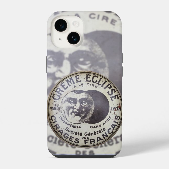 Funda Para iPhone Laca de hojalata francesa. (Reverso )