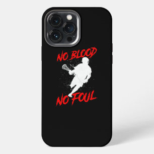 Funda Para iPhone 13 Pro Max Lacrosse masculino sin sangre sin falta