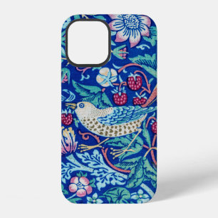 Funda Para iPhone 12 Ladrón de Fresas Azul, William Morris
