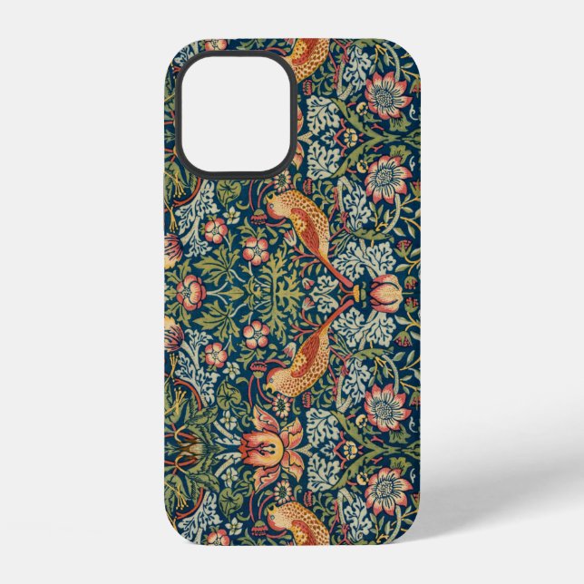 Funda Para iPhone Ladrón de Fresas de William Morris (Reverso )