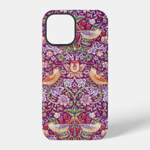 Funda Para iPhone 12 Ladrón de Fresas Rojo, William Morris