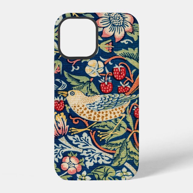 Funda Para iPhone Ladrón de Fresas, William Morris Case-Mate iPhone  (Reverso )