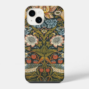 Funda Para iPhone 14 Ladrones de Fresa Patrón Antiguo William Morris
