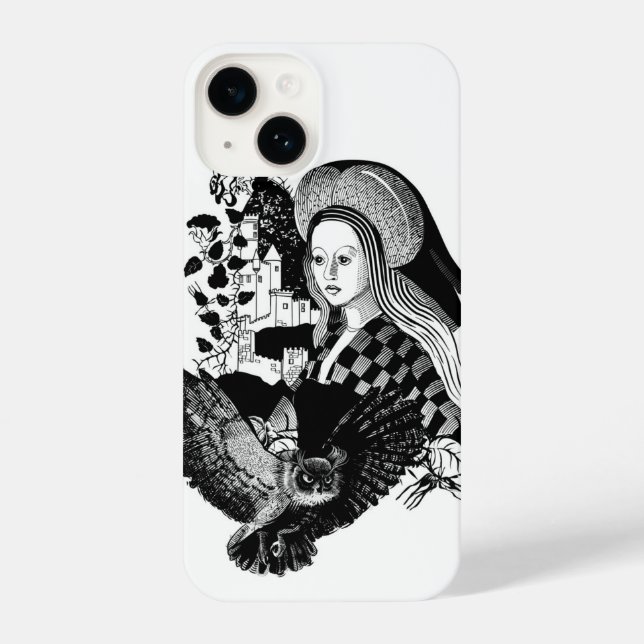 Funda Para iPhone Lady and Night Owl (Reverso )