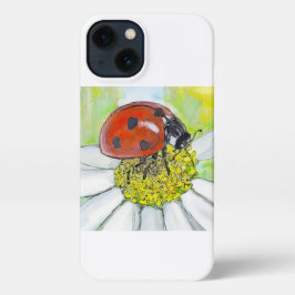 Lady Bug on A Daisy