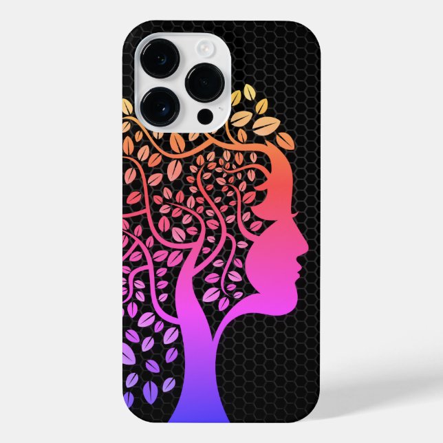 Funda Para iPhone Lady de la naturaleza - Venus Sunset Edition (Reverso)