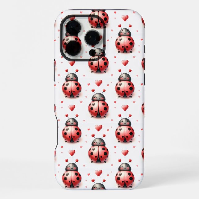 Funda Para iPhone Ladybug Love (Reverso )