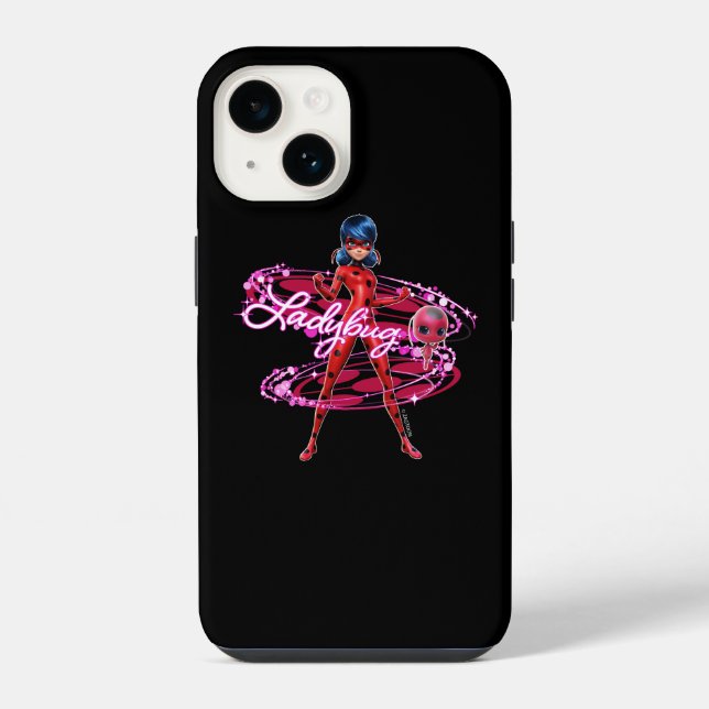 Funda Para iPhone Ladybug y Tikki Graphic (Reverso )