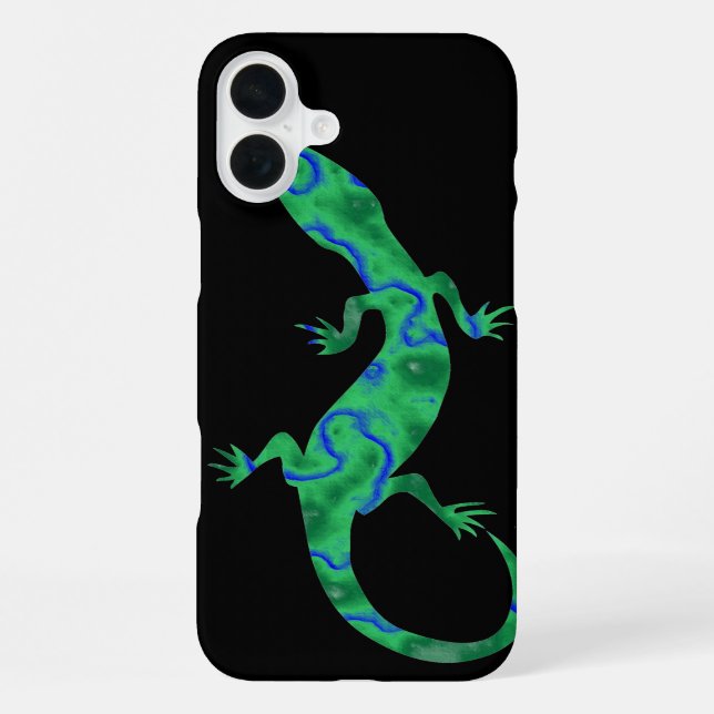 Funda Para iPhone Lagarto Verde (Reverso )