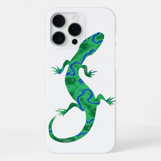 Funda Para iPhone Lagarto Verde (Reverso )
