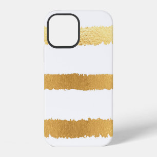 Funda Para iPhone 12 Lámina de oro, patrón vintage sin fisuras.