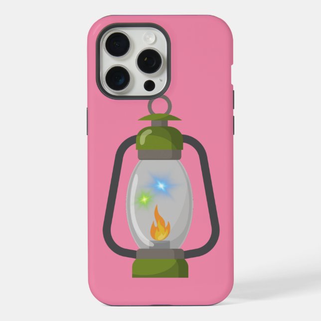 Funda Para iPhone lámpara vieja (Reverso )