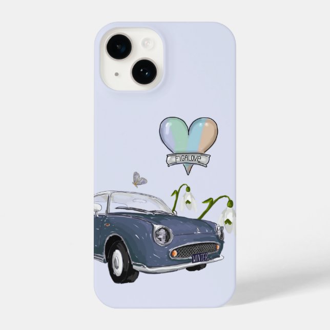 Funda Para iPhone Lapis Grey Figaro phone case - telefoonhoesje (Reverso )