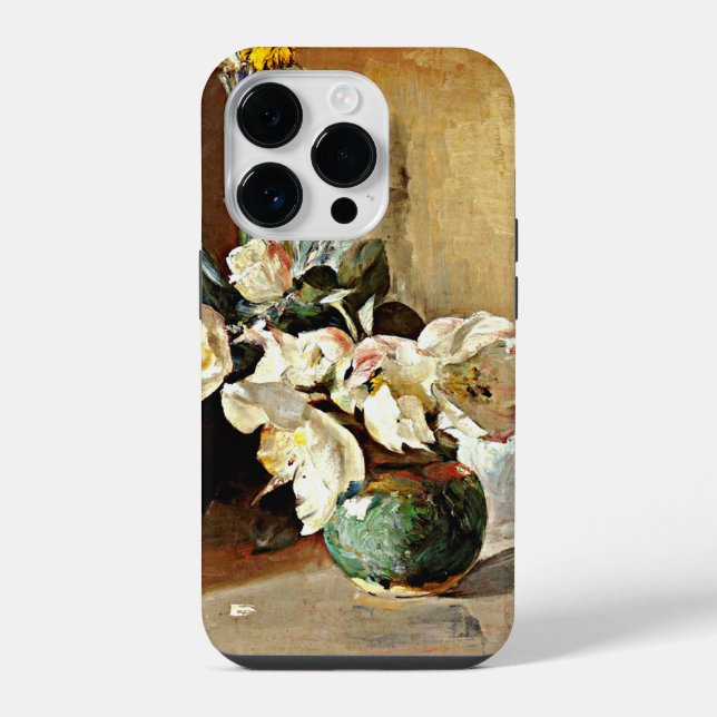 Funda Para iPhone Larsson - Rosas de Navidad (Reverso )