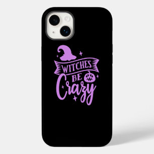 Funda Para iPhone 14 Plus Las Brujas Están Loca Negra y Morada