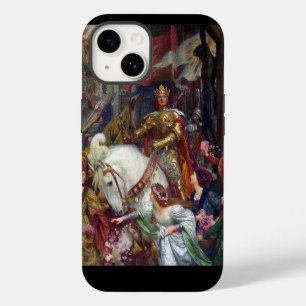 Funda Para iPhone 14 Las Dos Coronas c. 1900 por Sir Frank Dicksee