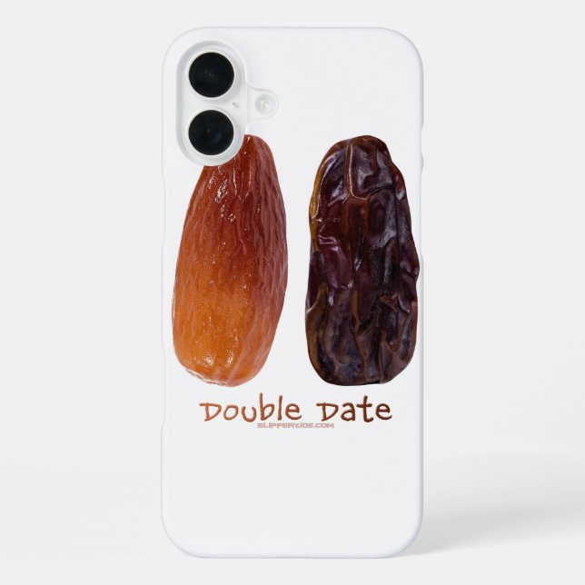 Funda Para iPhone Las dos fechas de SlipperyJoe pasas arrugadas dora (Reverso )