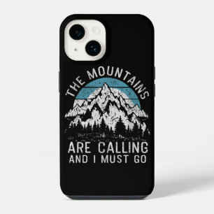 Funda Para iPhone 14 Las montañas están llamando y debo ir