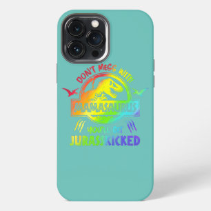 Funda Para iPhone 13 Pro Max Las mujeres no se meten con Mamasaurus Funny LGBTQ