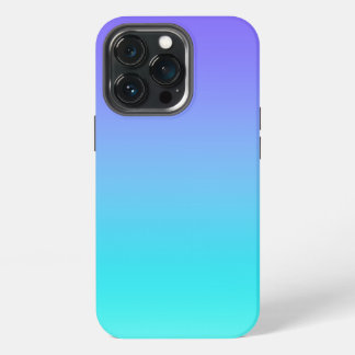 Funda Para iPhone 13 Pro Lavanda al gradiente Verde azulado Aqua