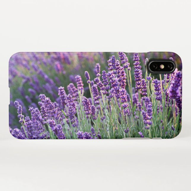 Funda Para iPhone Lavanda lúcida  (Reverso horizontal)