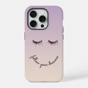 Lavender Cream Eyelashes