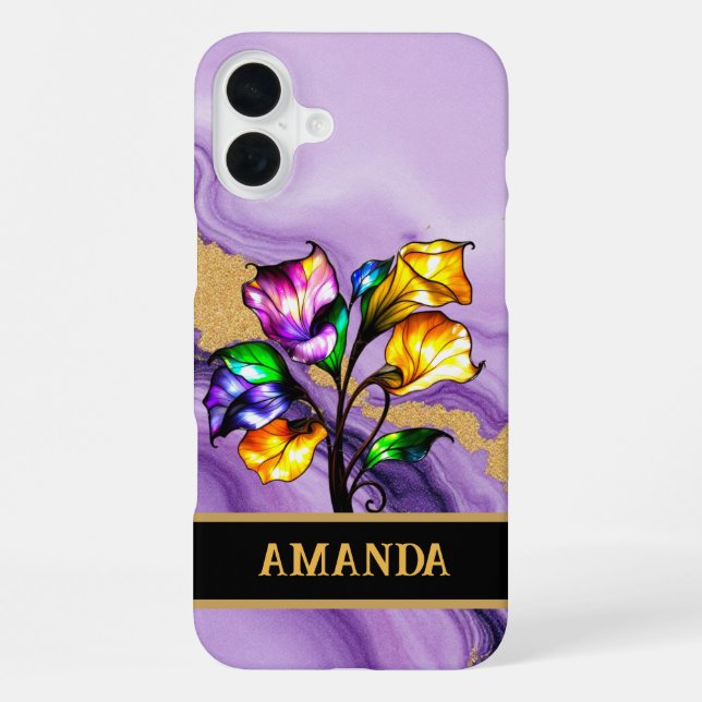 Funda Para iPhone Lavender Luxe (Reverso )
