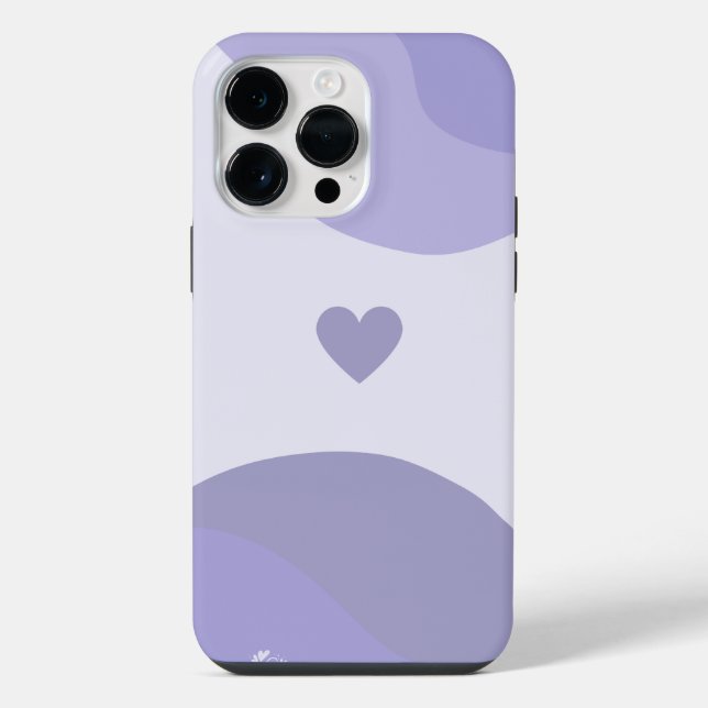 Funda Para iPhone Lavendor mínimo (Reverso )