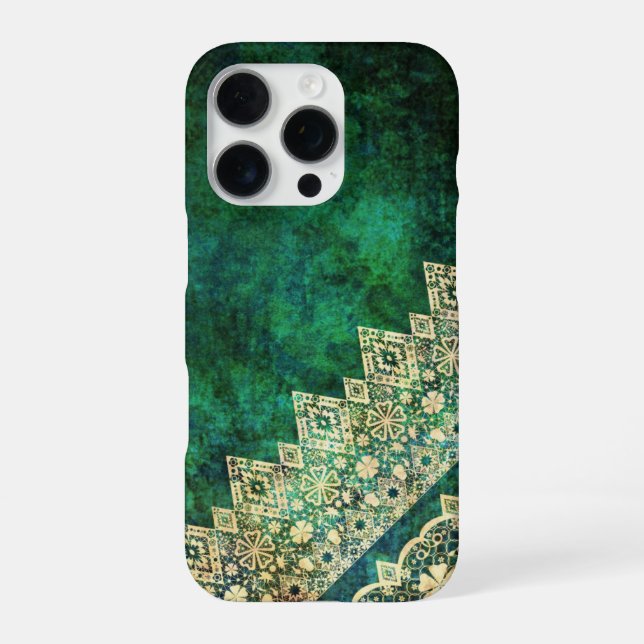Funda Para iPhone Lazo de vintage (Reverso)