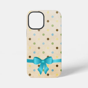 Funda Para iPhone 12 Mini lazo sobre lunares