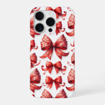 Lazos Navideños Rojos