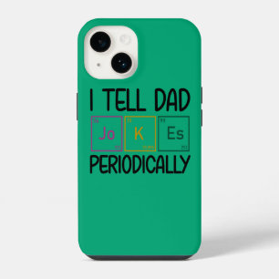 Funda Para iPhone 14 Le digo chistes de papá periódicamente
