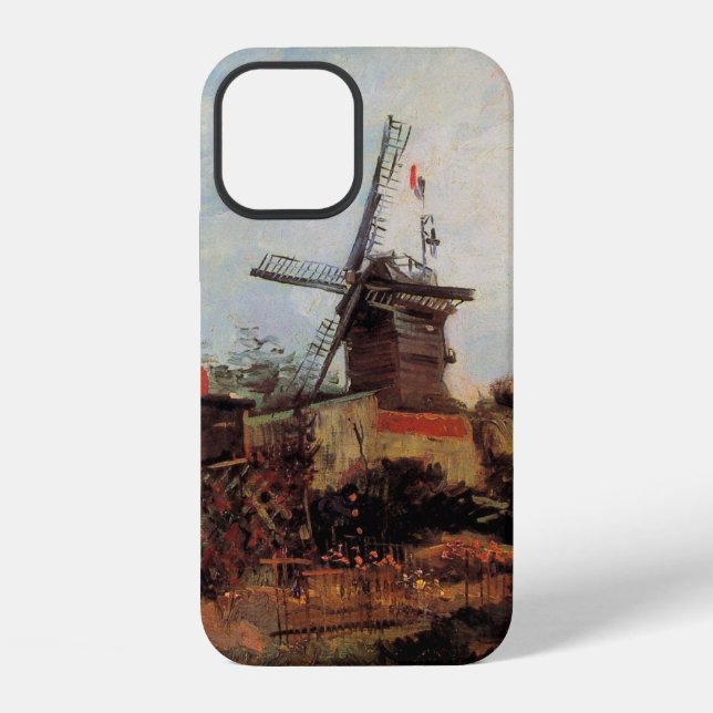 Funda Para iPhone Le Moulin de Blute Fin de Vincent van Gogh (Reverso )