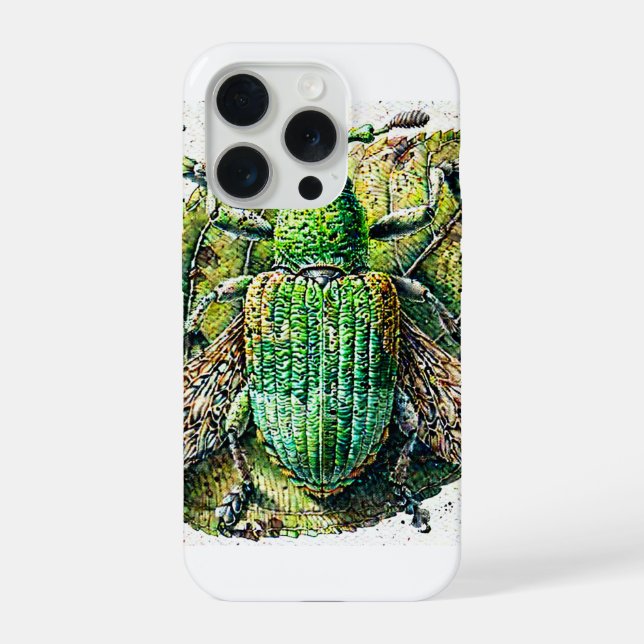 Funda Para iPhone Leafrolling weevil 300924IREF222 - Watercolor (Reverso )